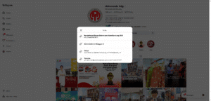 screenshot link daftar binaan dekranasda kota bandung