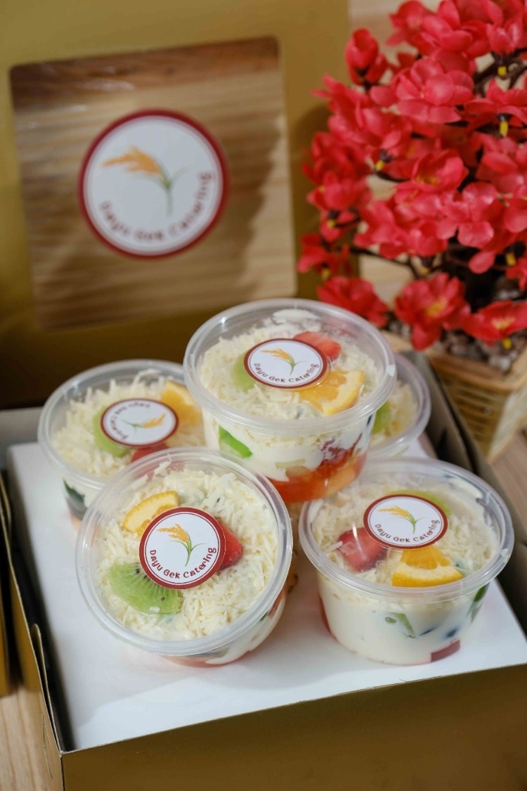 stiker kemasan dayu gek catering